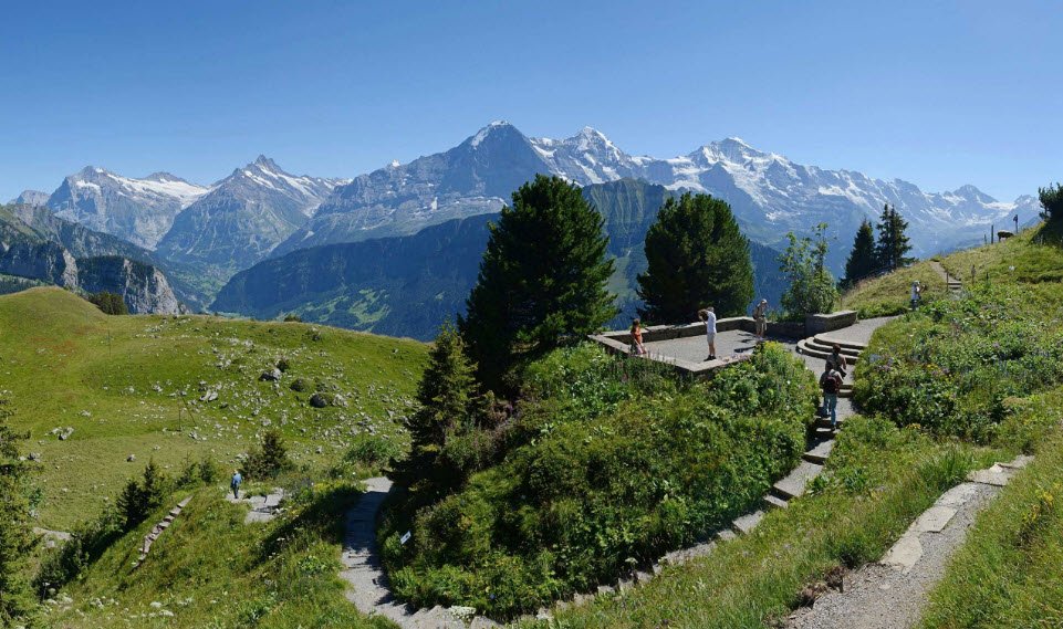 Botanischer Alpengarten Schynige Platte, Switzerland